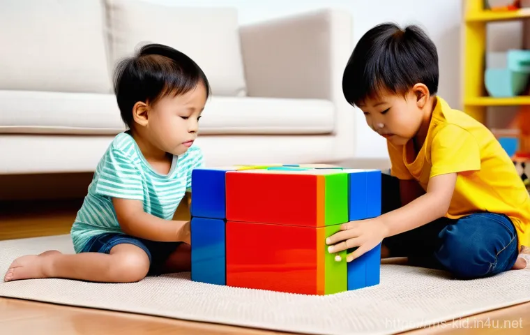 영유아 수학 교육 - **Congkak Strategy and Counting:** A vibrant and engaging image featuring two Malaysian children, an...