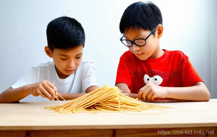 아이와 함께하는 실험 놀이 - **"DIY Lava Lamp Discovery"**: A captivating image of a curious Malaysian child, around 8 years old,...